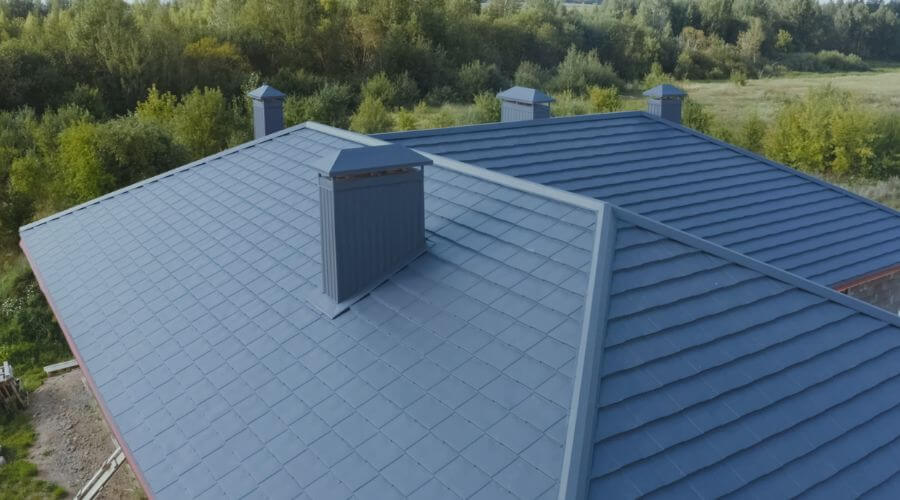 Professional metal roof installation in Grammer, IN